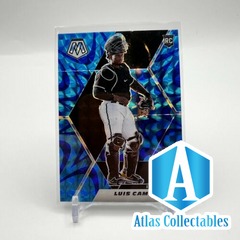 Luis Campusano 2021 Mosaic Blue Reactive Mosaic Prizm Rookie RC #248 Padres
